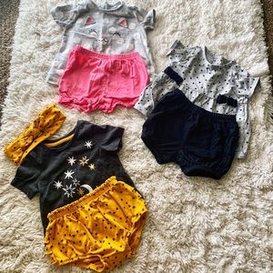 Toddler short sets
